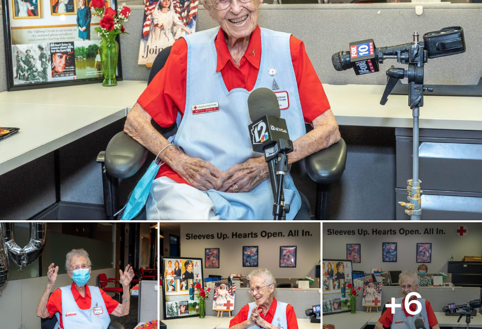 We say Goodbye to Red Cross Volunteer Betty