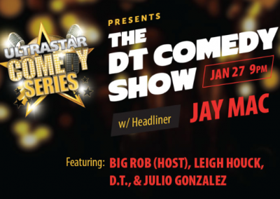 Enjoy a Good Laugh at the Next DT Comedy Show