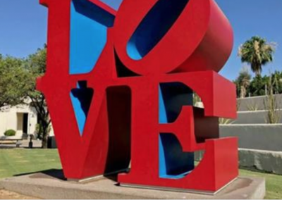 Love Sculpture Reopens