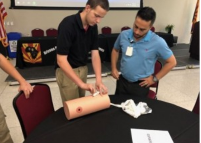 Students Learn Lifesaving Measures