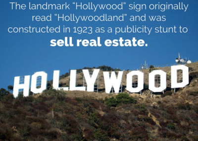 The Original Hollywood Sign