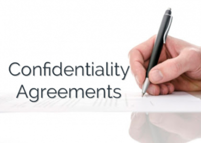 Confidentiality Agreements