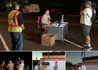 Work Zone Memorial Live Shots
