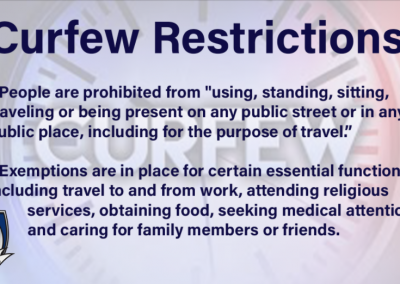 Curfew Restrictions