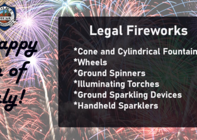 Illegal Fireworks