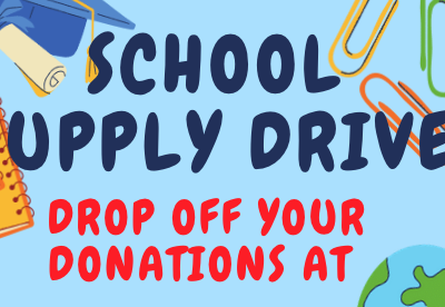 Flyer – School Supply Drive