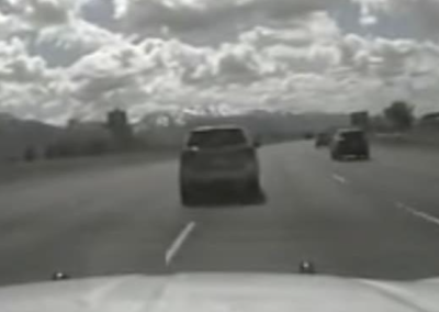 5-year-old Boy Takes SUV for a Drive