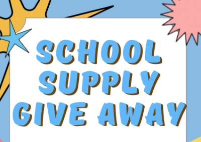 School Supply Give Away