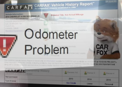 Odometer Fraud