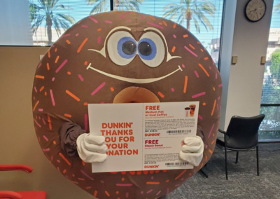 Sprinkles Stops by Blood Drive