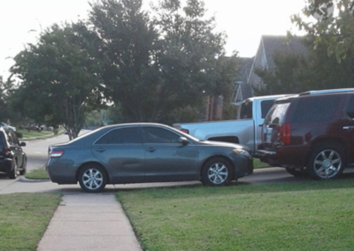 Blocking a Walkway is Now a Crime