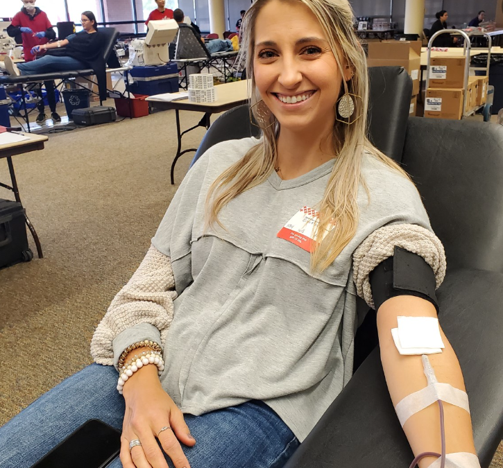 Blood Donor has Given 6 1/2 Gallons