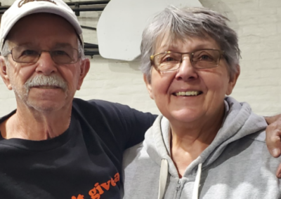 Couple Evacuates Due to Rising Floodwaters